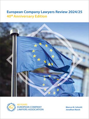 cover image of European Company Lawyers Review 2024/25